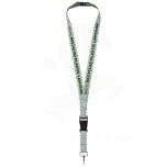 Balta recycled PET lanyard with safety buckle