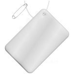 RFX™ H-10 ristkülikukujuline peegeldav PVC riidepuu väike