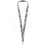 Addie recycled PET lanyard with safety break - full colour 2-sided sublimation