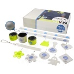 Heijastavien tuotteiden näytepakkaus