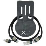 SCX.design O34 360° phone stand with 240W 4-in-1 charging cable