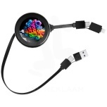 SCX.design C42 4-in-1 65W retractable cable