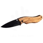 SCX.design T33 foldable olive wood knife