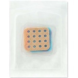 3-pieces anti scratch patches with full colour printed paper envelope