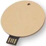 Round recycled paper USB 2.0