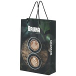 Handmade integra paper bag with plastic handles - large