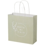 Kraft paper bag with twisted handles - small