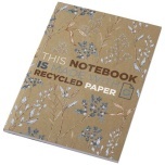 Novella Austen A5 recycled soft cover kraft notebook - 50 sheets