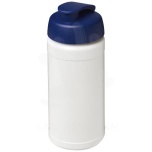 Baseline 500 ml recycled sport bottle with flip lid