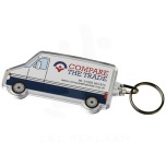 Combo van-shaped keychain