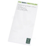 Desk-Mate® 1/3 A4 recycled notepad