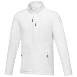 Amber men's GRS recycled full zip fleece jacket