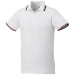 Fairfield short sleeve men's polo with tipping