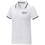 Amarago short sleeve women's tipping polo