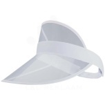 Bright cap with transparent visor