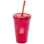 Cyclone 450 ml insulated tumbler with straw