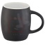 Hearth 400 ml ceramic mug with wooden coaster