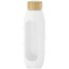 Tidan 600 ml borosilicate glass bottle with silicone grip