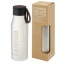 Ljungan 500 ml copper vacuum insulated stainless steel bottle with PU leather strap and lid