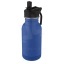 Lina 400 ml stainless steel sport bottle with straw and loop