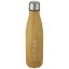 Cove 500 ml vacuum insulated stainless steel bottle with wood print