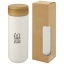 Lumi 300 ml ceramic tumbler with bamboo lid