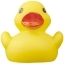 Affie floating rubber duck
