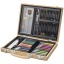 Rainbow 67-piece colouring set