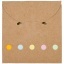 Deluxe coloured sticky notes set