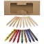 Lucky 19-piece coloured pencil and crayon set