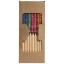 Lucky 19-piece coloured pencil and crayon set