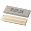 Tullik 4-piece coloured pencil set