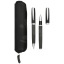 Carbon duo pen gift set with pouch