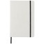 Spectrum A5 white notebook with coloured strap