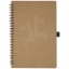 Cobble A5 wire-o recycled cardboard notebook with stone paper