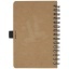 Cobble A6 wire-o recycled cardboard notebook with stone paper