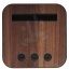 Shae fabric and wood Bluetooth® speaker