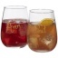 Barola wine glass writing set