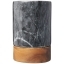 Harlow marble and wood wine cooler