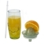 Verano recycled glass cocktail cup with squeezer