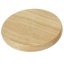 Scoll wooden coaster with bottle opener