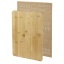 Harp bamboo cutting board