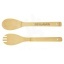 Argulls bamboo salad bowl and tools