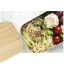 Tite stainless steel lunch box with bamboo lid