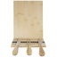 Mancheg bamboo magnetic cheese board and tools