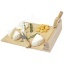 Mancheg bamboo magnetic cheese board and tools