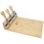 Mancheg bamboo magnetic cheese board and tools