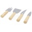 Cheds 4-piece bamboo cheese set
