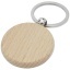 Giovanni beech wood round keychain
