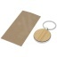 Nino bamboo round keychain